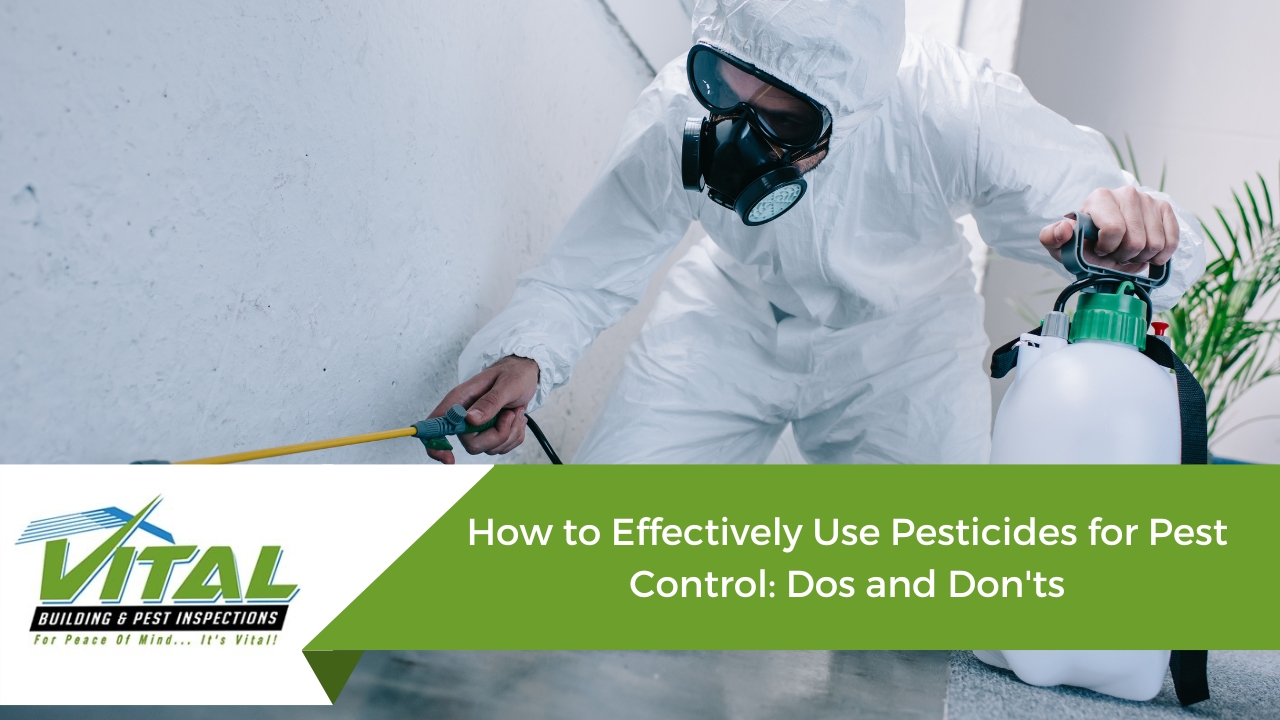 How to Effectively Use Pesticides for Pest Control: Dos and Don'ts